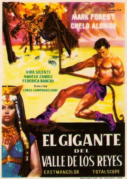 Обложка (Постер) Мацист Могучий / Maciste nella valle dei Re (1960) SATRip