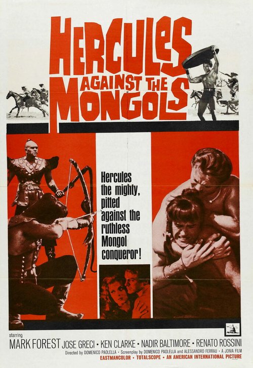Обложка (Постер) Мацист против монголов / Maciste contro i Mongoli (1963) SATRip