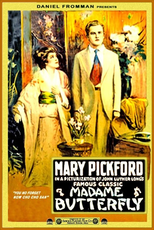Обложка (Постер) Мадам Баттерфляй / Madame Butterfly (1915) 