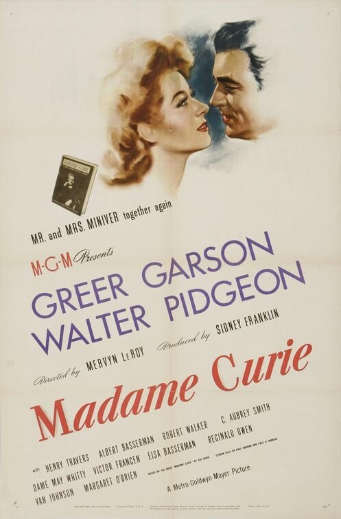 Обложка (Постер) Мадам Кюри / Madame Curie (1943) SATRip Обложка (Постер) Мадам Кюри / Madame Curie (1943) SATRip