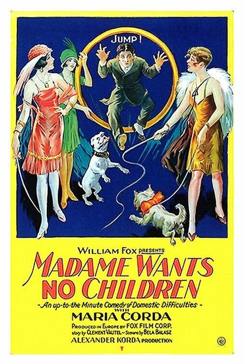 Обложка (Постер) Мадам не хочет детей / Madame wünscht keine Kinder (1926) SATRip