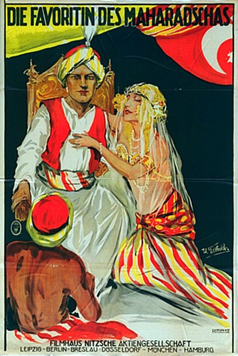 Обложка (Постер) Maharadjahens yndlingshustru I (1917) SATRip