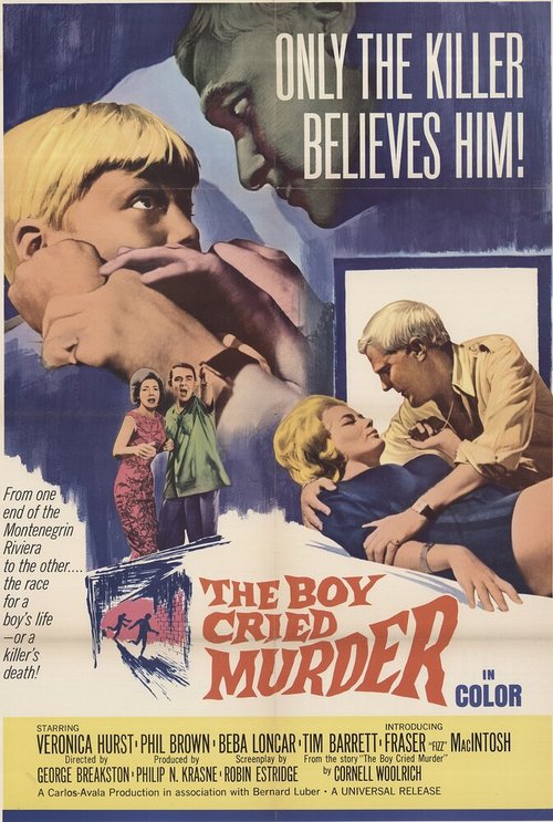 Обложка (Постер) Мальчик, который кричал: «Убийство!» / The Boy Cried Murder (1966) SATRip Обложка (Постер) Мальчик, который кричал: «Убийство!» / The Boy Cried Murder (1966) SATRip