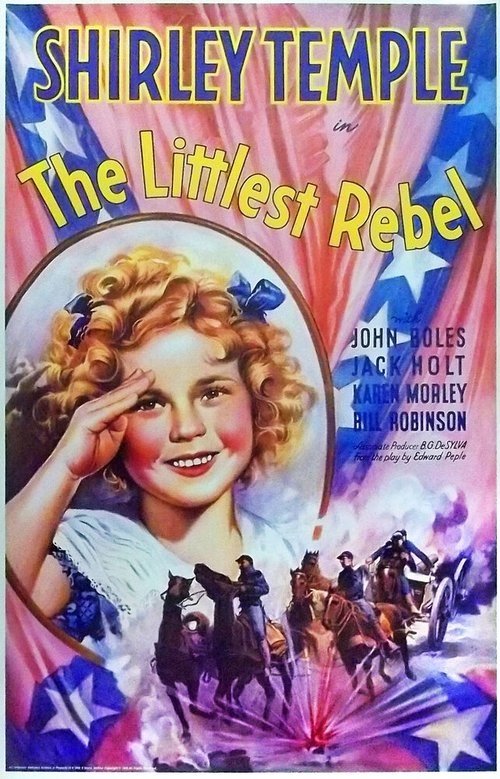 Обложка (Постер) Маленькая бунтарка / The Littlest Rebel (1935) SATRip