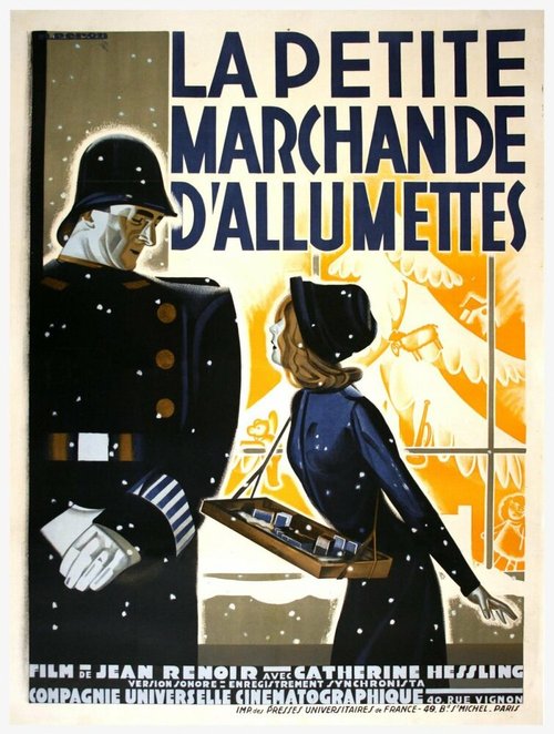 Обложка (Постер) Маленькая продавщица спичек / La petite marchande d'allumettes (1928) SATRip