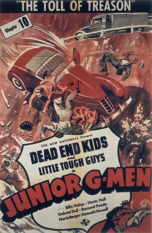Обложка (Постер) Маленькие помощники агентов ФБР / Junior G-Men (1940) SATRip