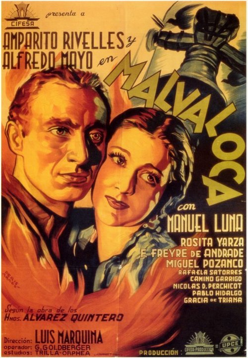 Обложка (Постер) Malvaloca (1942) SATRip