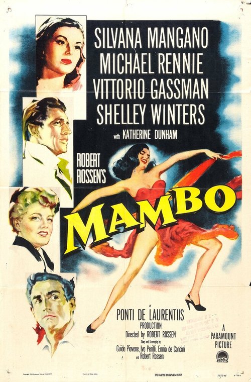 Обложка (Постер) Мамбо / Mambo (1954) SATRip Обложка (Постер) Мамбо / Mambo (1954) SATRip
