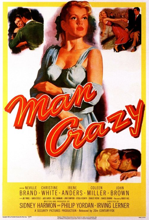 Обложка (Постер) Man Crazy (1953) SATRip Обложка (Постер) Man Crazy (1953) SATRip
