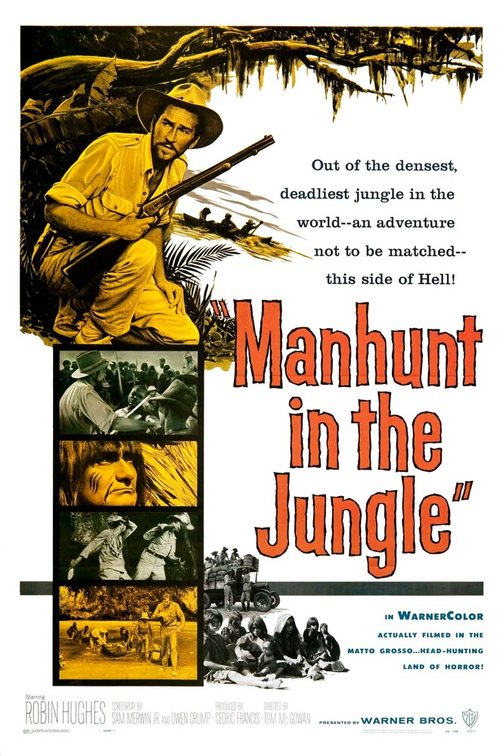 Обложка (Постер) Manhunt in the Jungle (1958) SATRip Обложка (Постер) Manhunt in the Jungle (1958) SATRip