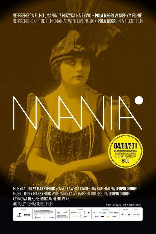 Обложка (Постер) Маня. История работницы табачной фабрики / Mania. Die Geschichte einer Zigarettenarbeiterin (1918) SATRip
