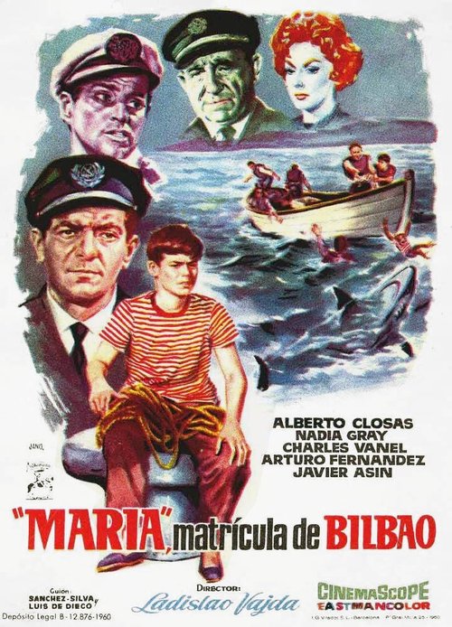 Обложка (Постер) María, matrícula de Bilbao (1960) SATRip Обложка (Постер) María, matrícula de Bilbao (1960) SATRip