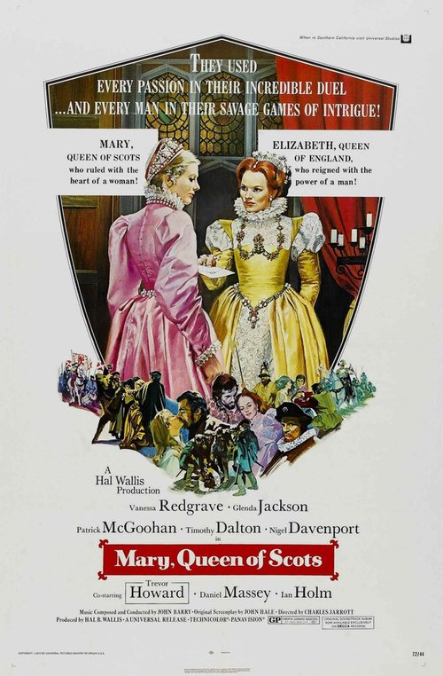 Обложка (Постер) Мария — королева Шотландии / Mary, Queen of Scots (1971) SATRip