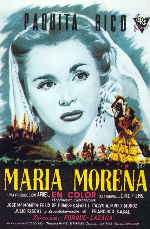 Обложка (Постер) Мария Морена / María Morena (1951) SATRip Обложка (Постер) Мария Морена / María Morena (1951) SATRip