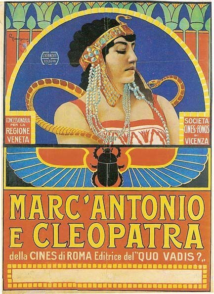 Обложка (Постер) Марк Антоний и Клеопатра / Marc'Antonio e Cleopatra (1913) SATRip Обложка (Постер) Марк Антоний и Клеопатра / Marc'Antonio e Cleopatra (1913) SATRip