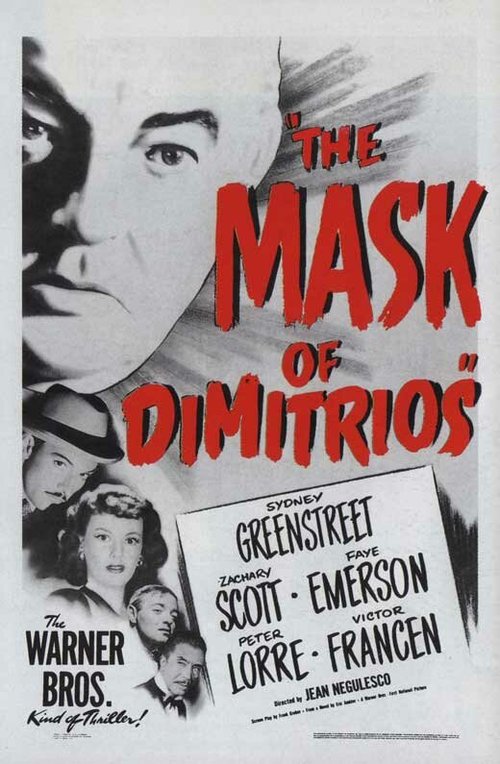 Обложка (Постер) Маска Димитриоса / The Mask of Dimitrios (1944) SATRip Обложка (Постер) Маска Димитриоса / The Mask of Dimitrios (1944) SATRip