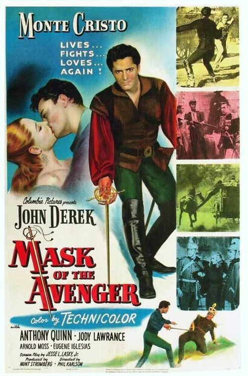 Обложка (Постер) Маска мстителя / Mask of the Avenger (1951) SATRip Обложка (Постер) Маска мстителя / Mask of the Avenger (1951) SATRip