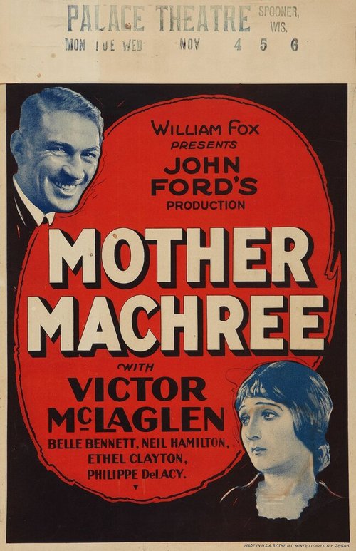 Обложка (Постер) Матушка Мэкри / Mother Machree (1928) SATRip