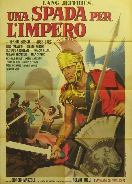 Обложка (Постер) Меч для империи / Una spada per l'impero (1964) SATRip Обложка (Постер) Меч для империи / Una spada per l'impero (1964) SATRip