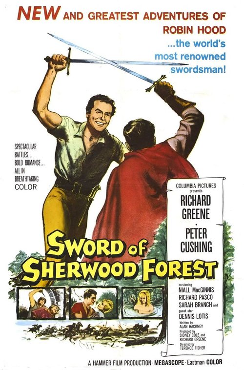 Обложка (Постер) Меч Шервудского леса / Sword of Sherwood Forest (1960) SATRip