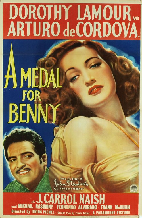 Обложка (Постер) Медаль за Бенни / A Medal for Benny (1945) SATRip Обложка (Постер) Медаль за Бенни / A Medal for Benny (1945) SATRip