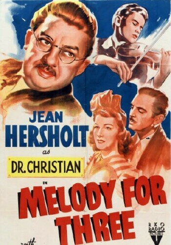 Обложка (Постер) Мелодия на троих / Melody for Three (1941) SATRip Обложка (Постер) Мелодия на троих / Melody for Three (1941) SATRip