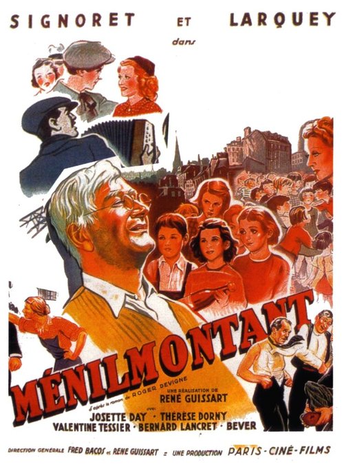 Обложка (Постер) Менильмонтан / Ménilmontant (1936) 