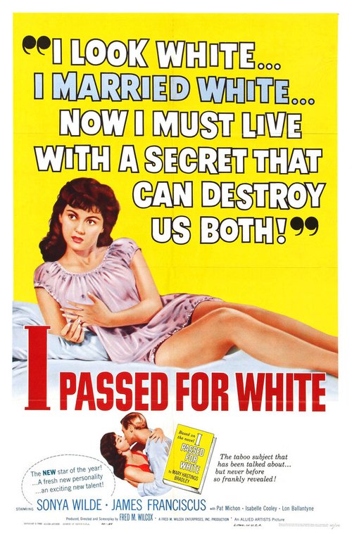 Обложка (Постер) Меня принимали за белую / I Passed for White (1960) SATRip Обложка (Постер) Меня принимали за белую / I Passed for White (1960) SATRip