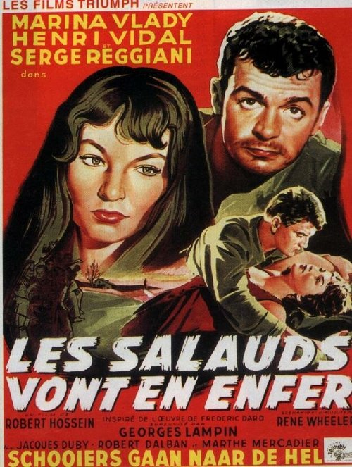 Обложка (Постер) Мерзавцы попадают в ад / Les salauds vont en enfer (1955) SATRip Обложка (Постер) Мерзавцы попадают в ад / Les salauds vont en enfer (1955) SATRip