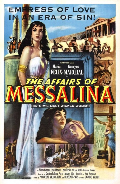 Обложка (Постер) Мессалина / Messalina (1951) SATRip Обложка (Постер) Мессалина / Messalina (1951) SATRip