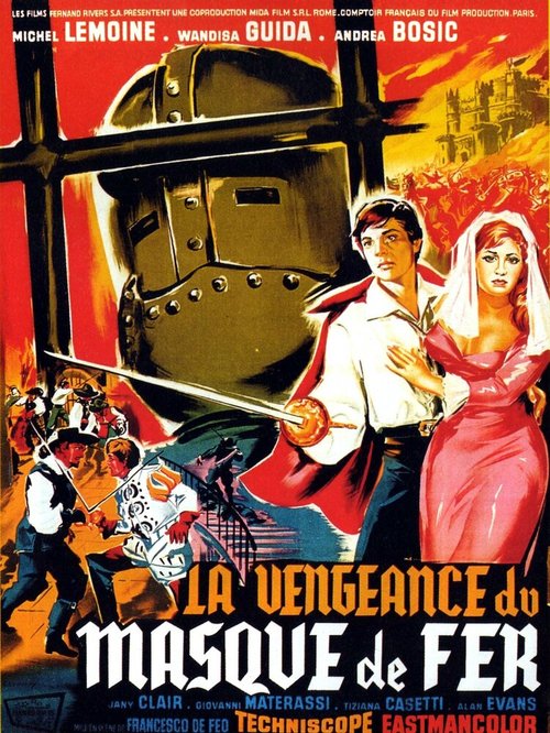 Обложка (Постер) Месть железной маски / La vendetta della maschera di ferro (1961) SATRip Обложка (Постер) Месть железной маски / La vendetta della maschera di ferro (1961) SATRip