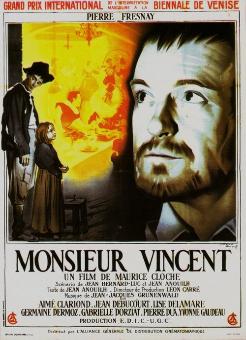 Обложка (Постер) Месье Венсан / Monsieur Vincent (1947) SATRip