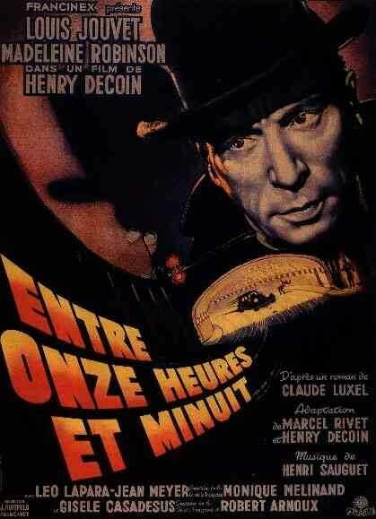 Обложка (Постер) Между 11 часами и полуночью / Entre onze heures et minuit (1949) SATRip Обложка (Постер) Между 11 часами и полуночью / Entre onze heures et minuit (1949) SATRip