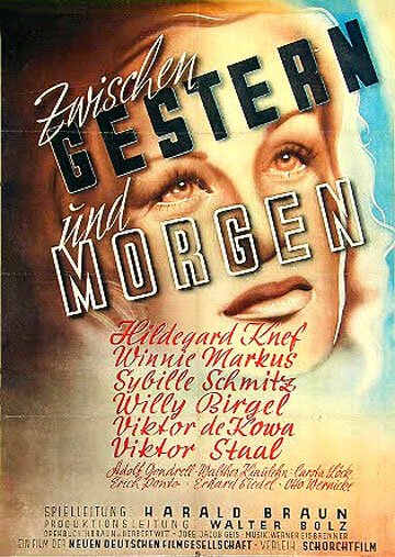 Обложка (Постер) Между вчера и завтра / Zwischen gestern und morgen (1947) SATRip Обложка (Постер) Между вчера и завтра / Zwischen gestern und morgen (1947) SATRip