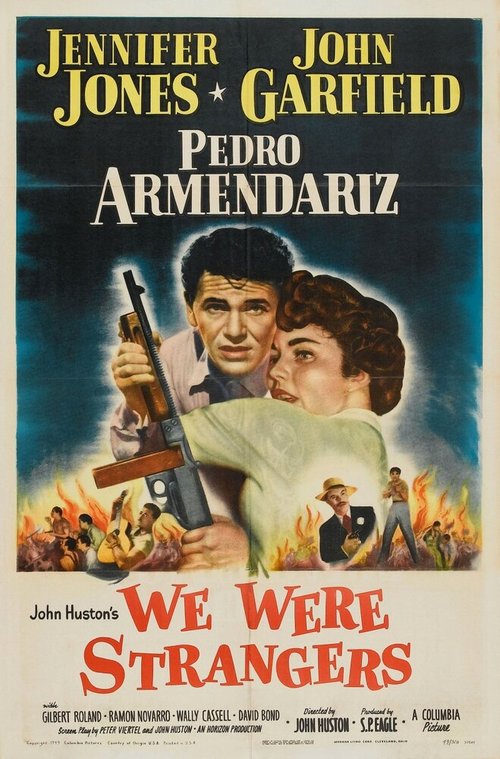 Обложка (Постер) Мы были чужаками / We Were Strangers (1949) SATRip Обложка (Постер) Мы были чужаками / We Were Strangers (1949) SATRip