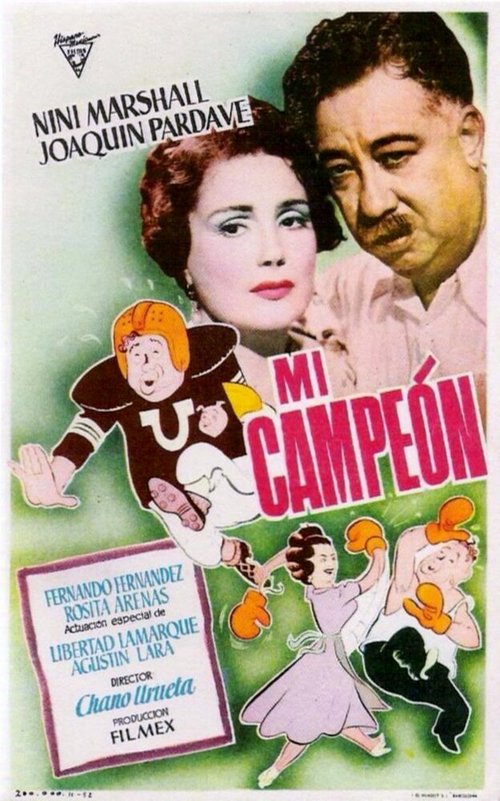 Обложка (Постер) Mi campeón (1952) SATRip Обложка (Постер) Mi campeón (1952) SATRip