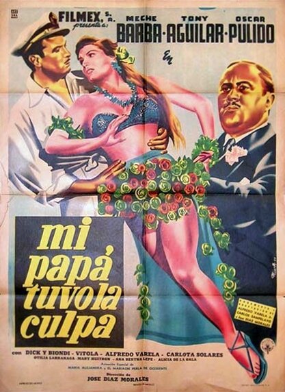 Обложка (Постер) Mi papá tuvo la culpa (1953) SATRip