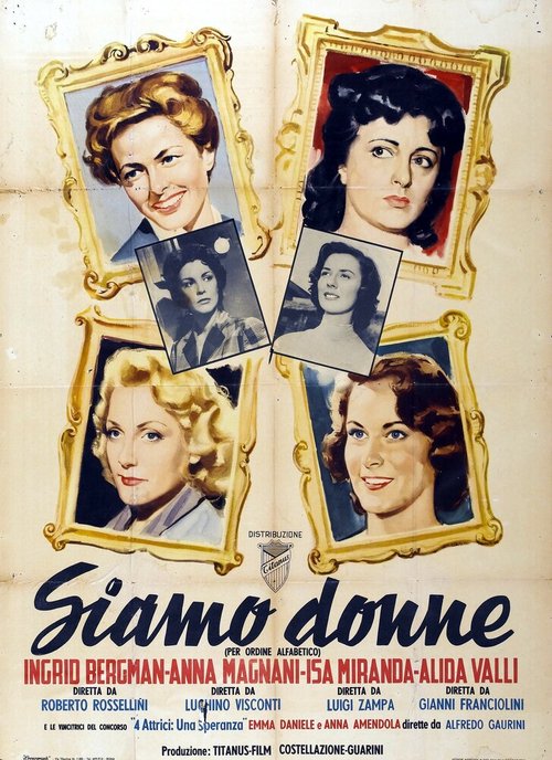Обложка (Постер) Мы — женщины / Siamo donne (1953) SATRip Обложка (Постер) Мы — женщины / Siamo donne (1953) SATRip