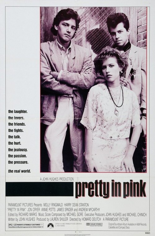 Обложка Милашка в розовом / Pretty in Pink (1986) 