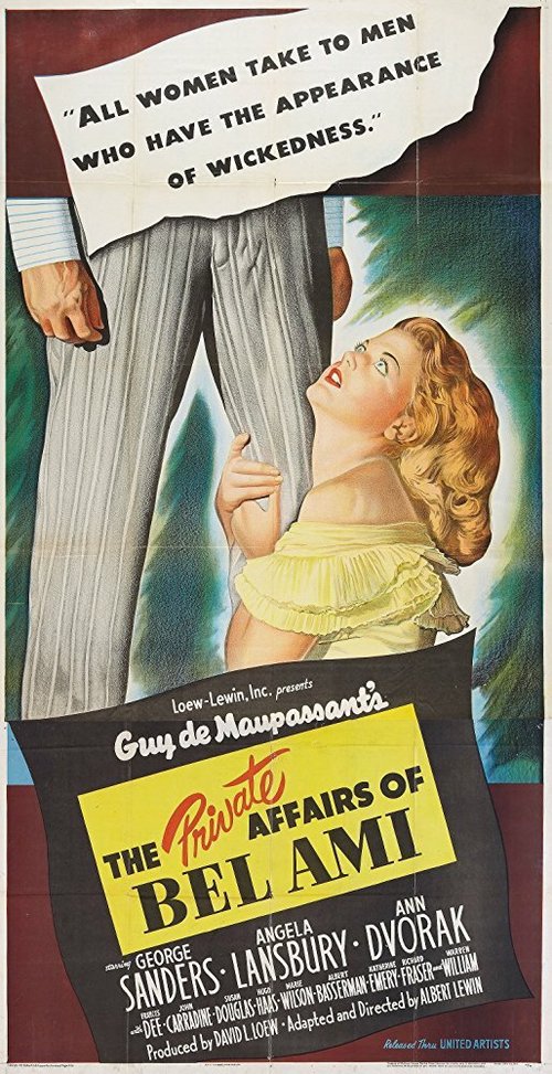 Обложка (Постер) Милый друг / Bel Ami (1947) SATRip Обложка (Постер) Милый друг / Bel Ami (1947) SATRip