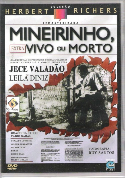 Обложка (Постер) Минейриньо живой или мёртвый / Mineirinho Vivo ou Morto (1967) SATRip Обложка (Постер) Минейриньо живой или мёртвый / Mineirinho Vivo ou Morto (1967) SATRip