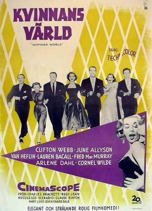 Обложка (Постер) Мир женщины / Woman's World (1954) SATRip Обложка (Постер) Мир женщины / Woman's World (1954) SATRip