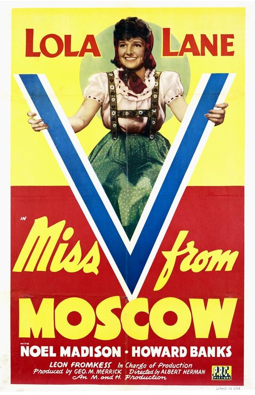 Обложка (Постер) Мисс Ви из Москвы / Miss V from Moscow (1942) SATRip Обложка (Постер) Мисс Ви из Москвы / Miss V from Moscow (1942) SATRip