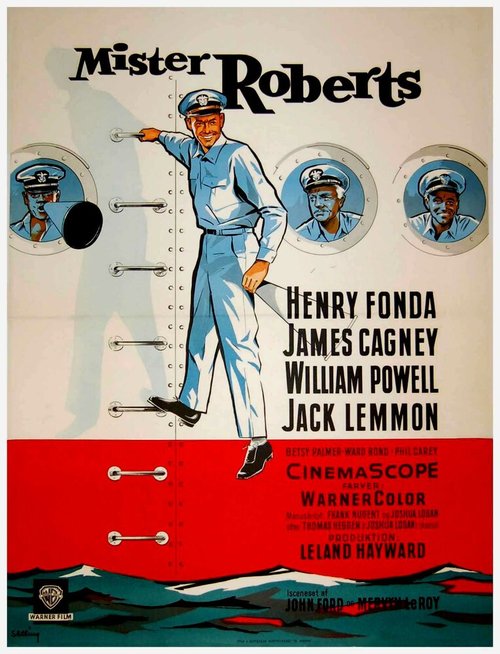 Обложка (Постер) Мистер Робертс / Mister Roberts (1955) SATRip