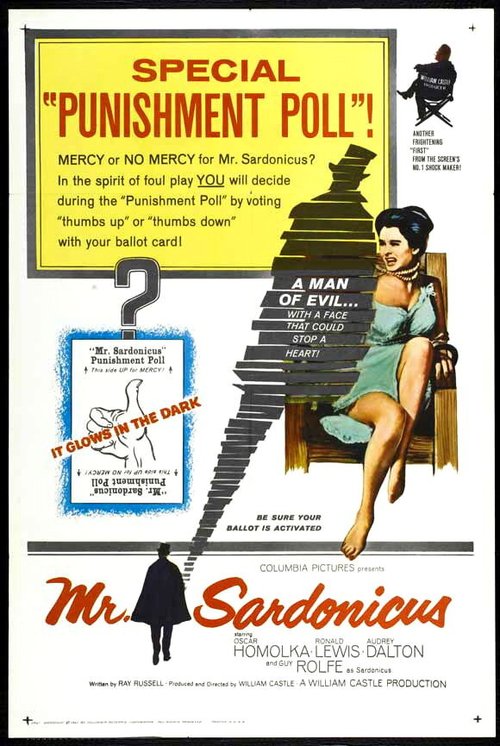Обложка (Постер) Мистер Сардоникус / Mr. Sardonicus (1961) SATRip Обложка (Постер) Мистер Сардоникус / Mr. Sardonicus (1961) SATRip
