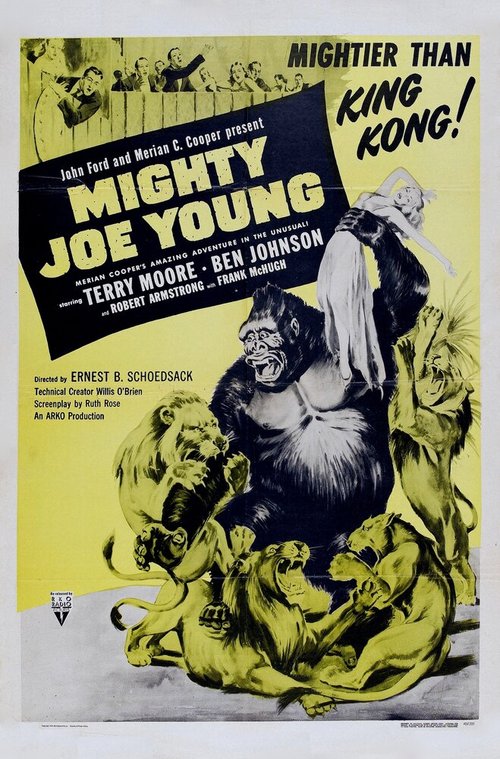 Обложка (Постер) Могучий Джо Янг / Mighty Joe Young (1949) SATRip