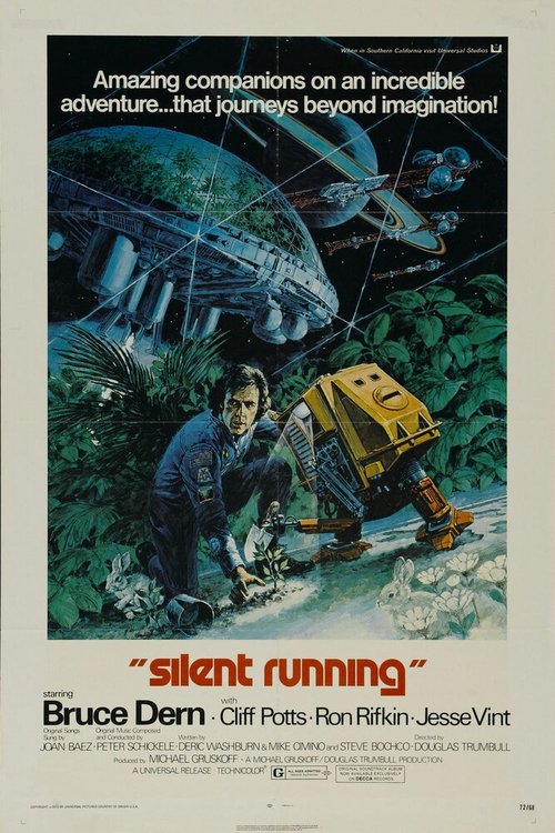 Обложка (Постер) Молчаливое бегство / Silent Running (1972) SATRip Обложка (Постер) Молчаливое бегство / Silent Running (1972) SATRip