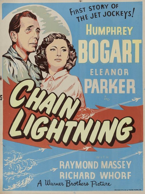 Обложка (Постер) Молния / Chain Lightning (1950) SATRip Обложка (Постер) Молния / Chain Lightning (1950) SATRip