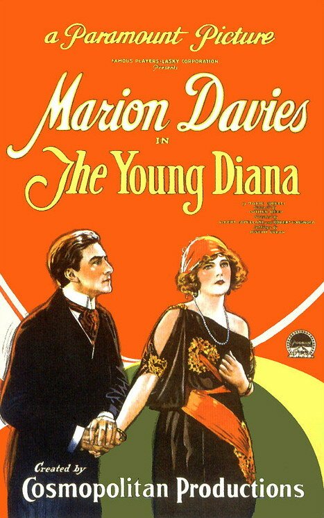 Обложка (Постер) Молодая Диана / The Young Diana (1922) SATRip