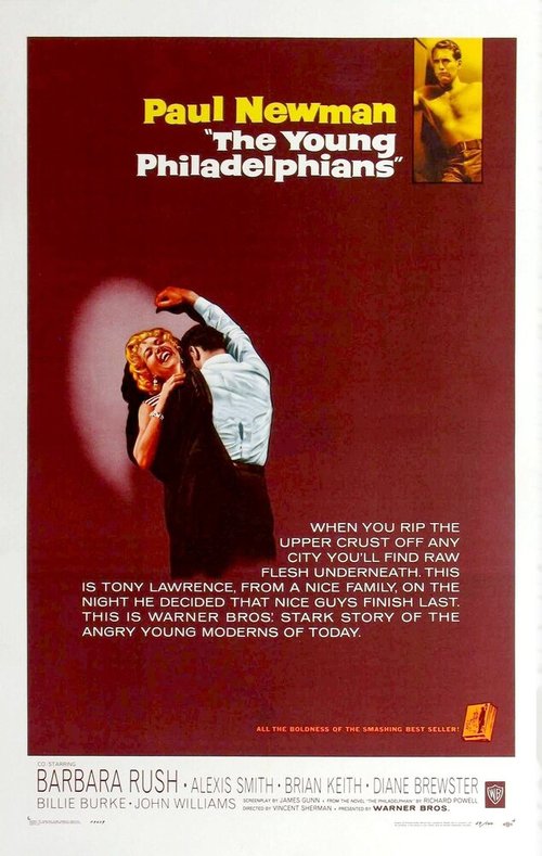 Обложка (Постер) Молодые филадельфийцы / The Young Philadelphians (1959) SATRip Обложка (Постер) Молодые филадельфийцы / The Young Philadelphians (1959) SATRip